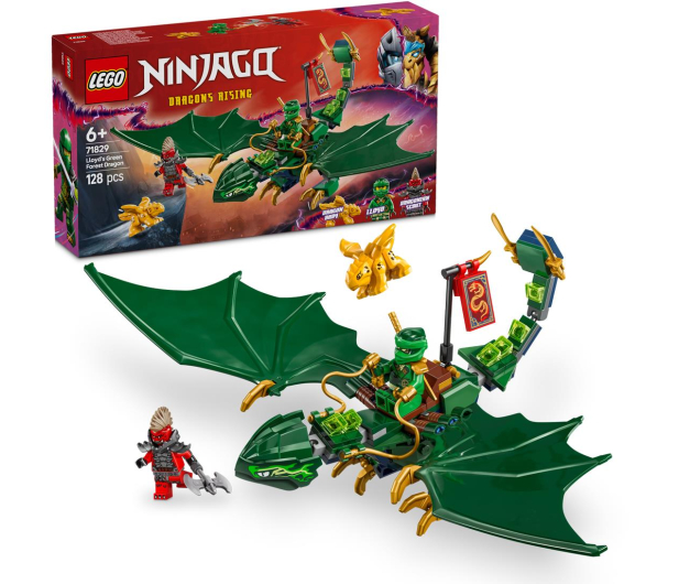 LEGO Ninjago 71829 Zielony leśny smok Lloyda - 1284129 - zdjęcie 2